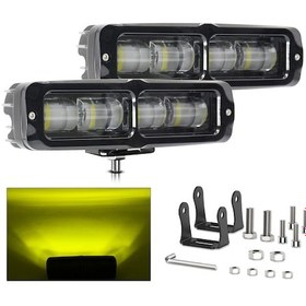 Resim Wezone 80w 6 İnç Suv Led Spor Işığı 2 Adet - Ip68 Su Geçirmez 8000lm 9-30v 