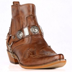 Resim FootCourt Taba Erkek Kovboy Botu (WESTERN) 