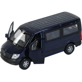 Resim Otantik Depo Lacivert Renk Metal Çek Bırak Mercedes Sprinter Minibüs 