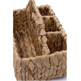 Resim Koza Home Meander El Yapımı Su Sümbülü Kaşıklık 8953 24x17x16 Cm Naturel 