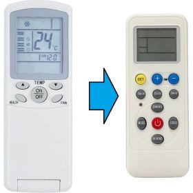 Resim Tayfun Sigma SGM09INVDMA Klima Kumandası-Eşdeğer 