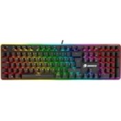 Resim Gamebooster G918 Fire Storm Rgb Blue Switch Mekanik Beyaz Oyun Klavyesi 