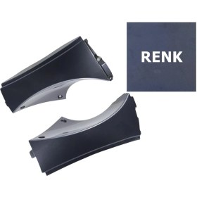 Resim Mondial Scooter Wing 50 Şasi Alt Koruma Sağ-Sol Füme 