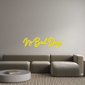 Resim Özel Tasarım : No Bad Days 