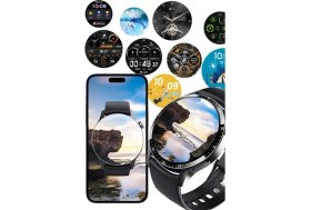 Resim Alvo Store Buğz Amoled Ekran Metal Deri Silikon Kordonlu Uyku ve Sağlık Takibi - Buğz 