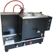 Resim 2 Demlikli Siyah Boyalı Çay Kazanı Sadece Elektrikli Pleytlidir 