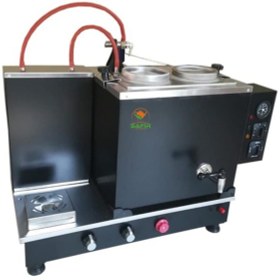 Resim 2 Demlikli Siyah Boyalı Çay Kazanı Sadece Elektrikli Pleytlidir 