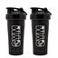 Resim Cool Plastik Cool Shaker Gym 650 CC (Siyah - Siyah) 