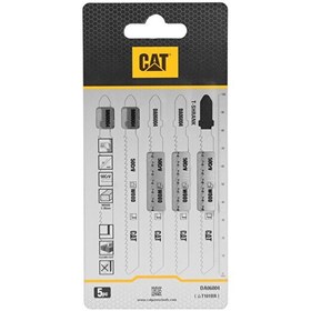 Resim Cat DA06004 5 Parça Profesyonel Ahşap Ters Çapaksız Temiz Kesim Dekupaj Testere Bıçağı Ucu 