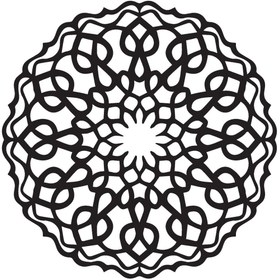 Resim Genel Markalar Byr002 Çiçek Deseni (Tip 8) 30X30 Cm [Efsngrck] 