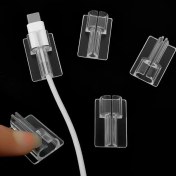 Resim Şeffaf Silikon Kablo Koruyucu 