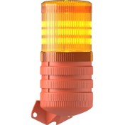 Resim Mesan LED Multifonksiyon 2 Ses Elektronik Siren MS 445 Turuncu 220VAC 