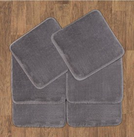 Resim My Evilla Sandalye Minderi 6'Lı 40X40 Açık Gri 