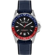 Resim Jacques Lemans 1-2205d Lıverpool Dıver Erkek Kol Saati Gümüş - Mavi 