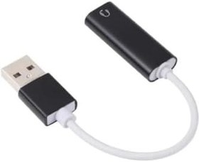 Resim Coverzone USB den Mikrofonlu Kulaklık Çevirici (USB To 3.5 mm Jack) Playstation Uyumlu Bilgisayar Ses Kartı Kablosu 3.5 mm Jack (Dişi) Girişli Ses Adaptörü 7.1 Dönüştürücü PS3 PS4 PS5 Uyumlu (Beyaz) 