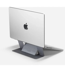 Resim Moft Katlanabilir Laptop Standı, Tasarım Ödüllü, Iki Açılı - Ergonomik Yükseltici, Tüm Bilgisayarlarla Uyumlu 