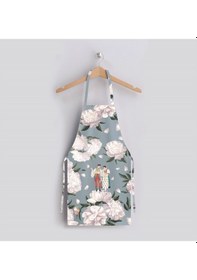Resim Adawall Blue - White Rose Mutfak Önlüğü 