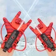 Resim 1/2set Spider Wrist Su Tabancası Launcher, Halloween ve Noel Yenilik Hediyeleri için Uygun 