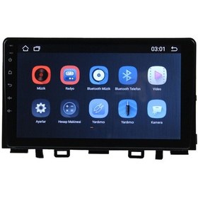 Resim Kia Rio - Stonic New 2017-2022 9 inç 4-64 GB PRO Android Carplay Multimedya 