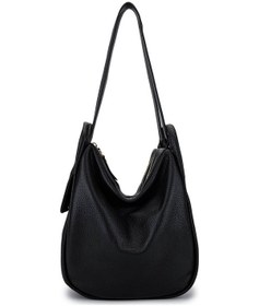 Resim Bruno Shoes Bruno Rossi Bag Kadın Hakiki Deri Siyah Sırt & Omuz Çantası 1048 Mlx14g Bn Cnt Sk25-26 Nero Siyah 