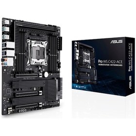 Resim Asus Pro WS C422-ACE Intel C422 2933 MHz DDR4 Soket 2066 ATX Anakart 