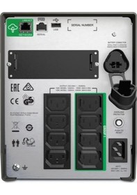 Resim APC Smart-UPS 1000VA LCD SmartConnect UPS 