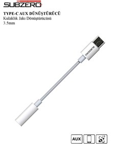 Resim Genel Markalar Kulaklık Aux 3.5mm Dönüştürücü Çevirici Subzero Ad20 