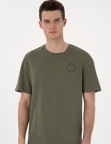 Resim Pierre Cardin Erkek Haki Tişört 50310076-VR027 