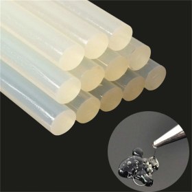 Resim Hobialem 5 Kg, Kalın Silikon, 11 Mm, Sıcak Mum Silikon, Şeffaf Silikon, Sıcak Yapıştırıcı 