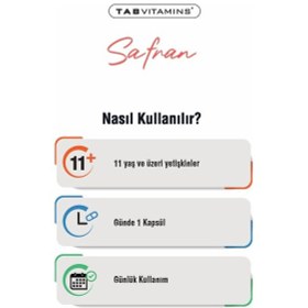 Resim Tabvitamins Safran 50 Mg 30 Kapsül 