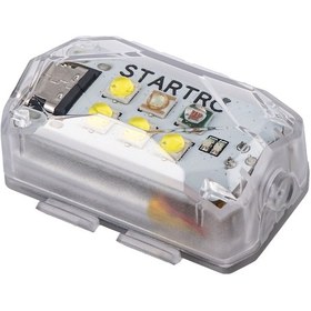 Resim Geeroyoo Drone Gece Işığı: 3 Renk Beyaz/yeşil/kırmızı Farklı Flaş Modları, Dahili Pil, Uydu Araçları İçin Uyarı Sinyali 