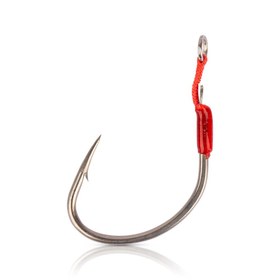 Resim Mustad Alpha Point Ruthless Short Single Asist Olta İğnesi A-ASSIST5 - TITAN STEEL / NO:1/0 - 2Lİ 