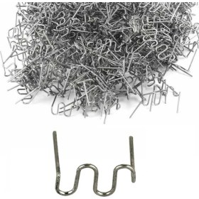 Resim Schulzz 100 Adet 0.8mm Tampon Plastik Parça Tamir Için Zımba Teli 