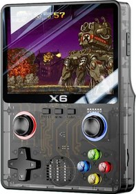 Resim Retro Klasik X6 Video Oyun Konsolu 3.5 Inç Ips Ekran Elde Taşınabilir Oyun Light Black 