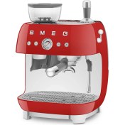 Resim smeg Kırmızı Espresso Kahve Makinesi 50's Style 