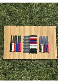 Resim 24 Parça Gökkuşağı Çeyiz Seti -244 Mavi 