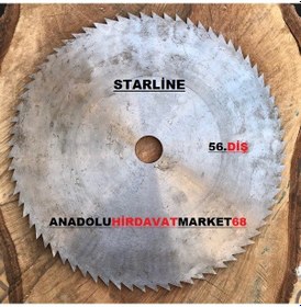 Resim Starline 500 MM Odun Kesme Testeresi Ahşap Kereste Testeresi 56diş 