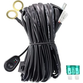 Resim Unichrome 300w 18 Awg Kablo Demeti 15a Off Road Led Açma Kapama 