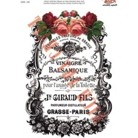 Resim Hello Papana Rich 1320 Vintage Kolay Transfer 23X33 cm 