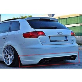 Resim Audi A3 8P 2006-2012 2 Kapı Arka Ek (Plastik) 