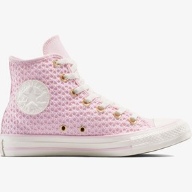 Resim Converse Chuck Taylor All Star Knit Unisex Pembe Sneaker 