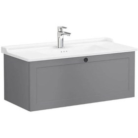 Resim VitrA Root Classic Tek Çekmeceli Lavabo Dolabı 100 Cm 68829 Çok Renkli 