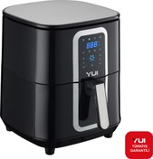 Resim M30 Maxifry Dokunmatik Ekran 6,5 Lt Smart Airfryer Yağsız Fritöz 1800W (Yui Türkiye Garantili) 