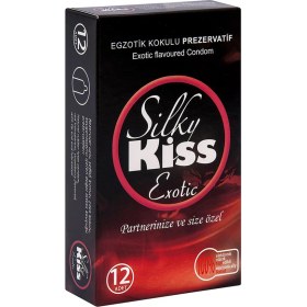 Resim Silky Kiss Silky Kiss Egzotik Kokulu 12'li Prezervatif Prezervatif 