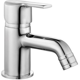 Resim Eca Delta Lavabo Musluğu Tek Su Girişli Lavabo Bataryası 102109280 