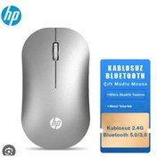 Resim evimdeyokyok Hp Dm10 Gümüş Bluetooth Wireless Mouse 