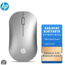 Resim evimdeyokyok Hp Dm10 Gümüş Bluetooth Wireless Mouse 