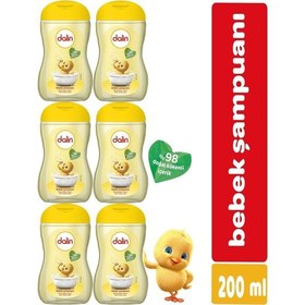 Resim Dalin Bebek Şampuanı Klasik 200ML (6 Lı Set) 