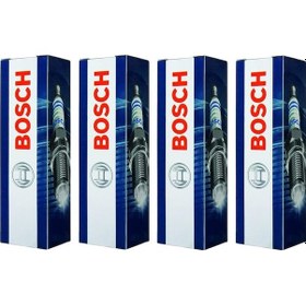 Resim Bosch 4'lü Çift İridyum Buji Takımı FR6KII332S 