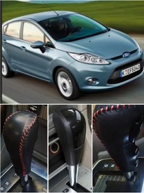 Resim Fiesta 2008/2012 Otomatik Vites Kılıfı Hakiki Deri El Yapımı 